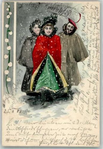 1900 sign. Finale Winter Frauen C 8.