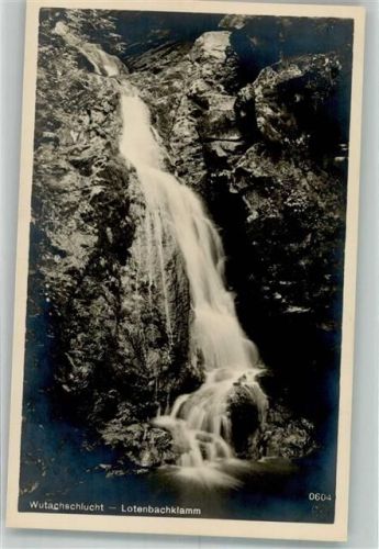 Bonndorf Lotenbachklamm in der Wutachschlucht
