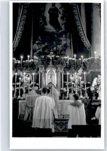 Laufen Foto-Aufnahme, Feierliche Primiz Walter Brugger 1956