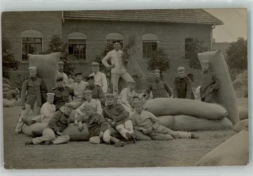 Gruppenfoto Betten bauen