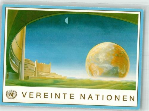 1992 Dauermarke Entwurf Regschek , Vereinte Nationen Philatelie