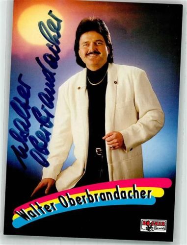 Salzburg Portrait von Walter Oberbrandacher mit Autogramm Fotograf Hofer