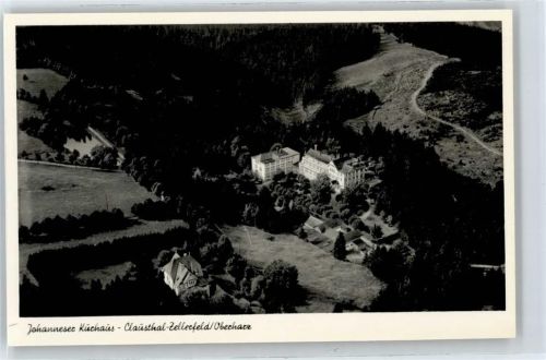 38678 W3392 Clausthal-Zellerfeld - Johanneser Kurhaus , Fliegeraufnahme