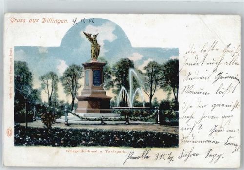 Dillingen Kriegerdenkmal, Taxispark