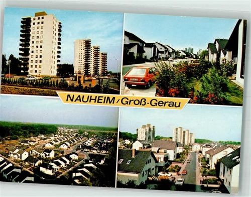 Nauheim Wohnpark Hochhäuser Neubausiedlung VW Golf