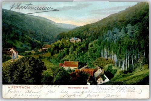 Auerbach Hochstädter Tal