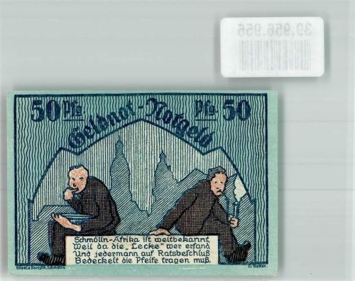 Schmölln 50 Pfg. Ausgabe 1921