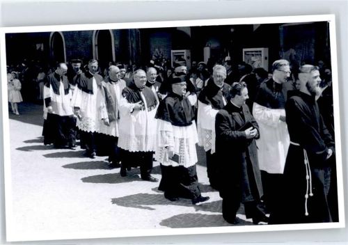 Laufen Foto-Aufnahme, Feierliche Primiz Walter Brugger 1956