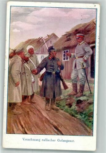 Vernehmung russsischer Gefangener