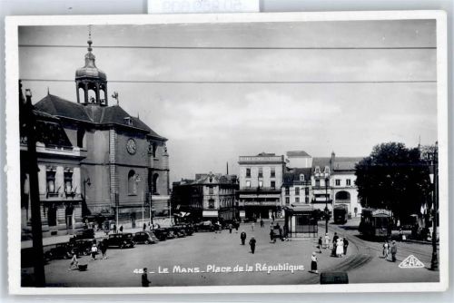 Le Mans Place de la Republique, Straßenbahn