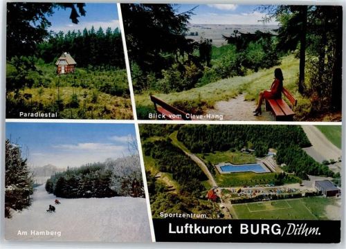 25712 W2224 Burg (Dithmarschen) - Paradiestal, Cleve-Hang, Am Hamberg, Sportzentrum