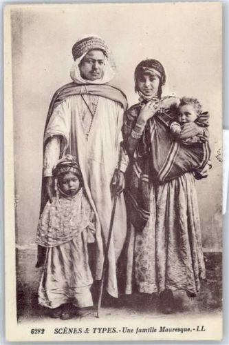 Alger Trachten, Maurische Familie