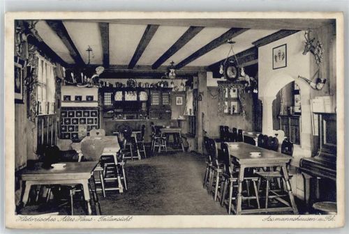 65385 W6220 Assmannshausen - Historisches altes Haus