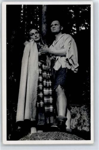 95632 W8592 Wunsiedel Gebrauchsspuren Luisenburg-Festspiele 1938