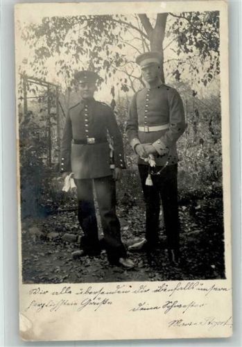 1913 Soldaten weiße Handschuhe Kompagnietroddel