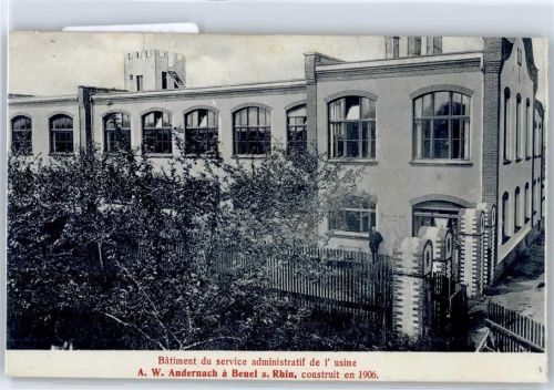 Andernach Batiment du service administratif de l'usine