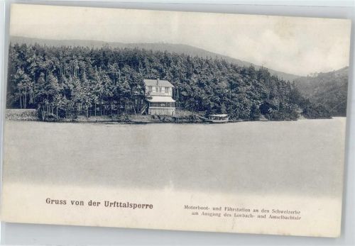 Schleiden Motorboot- und Fährstation, Urftalsperre