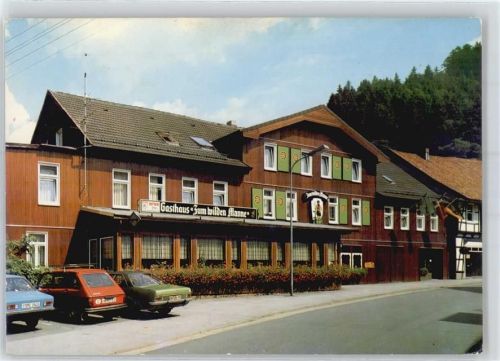 38709 W3391 Wildemann - Gasthaus Zum wilden Manne