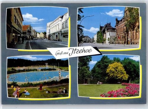 25524 W2210 Itzehoe - Breite Straße, Viktoria STraße, FReibad Klosterbrunnen, Prinzesshof