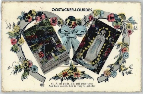 Oostacker Leporello, Kirche, Oostacker-Lourdes