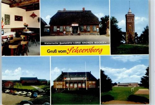 24972 W2391 Kalleby - Gasthaus "Drei Kronen" am Scheersberg