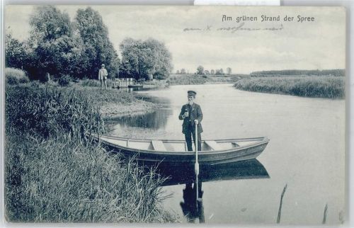 Havelberg Fischer am grünen Strand