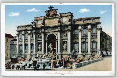 Roma Fontana di Trevi AKU1