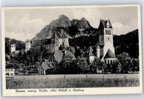 Füssen Evangelische, Kirche, Schloß, Säuling