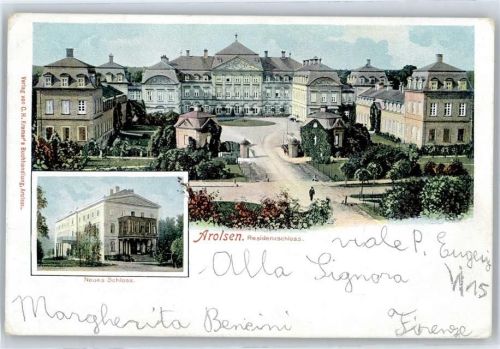 Bad Arolsen Residenzschloss, Neues Schloss