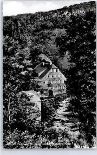 69469 W6940 Weinheim , Bergstr - Gasthof Fuchssche Mühle
