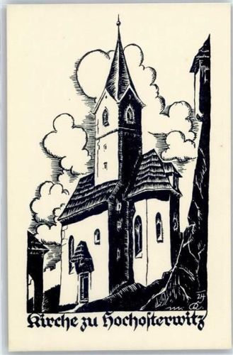 Hochosterwitz Künstler-Karte, Kirche
