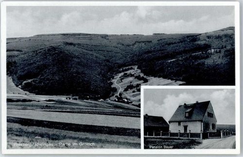 65385 W6220 Presberg , Rheingau - Pension Bauer, Partie am Groloch