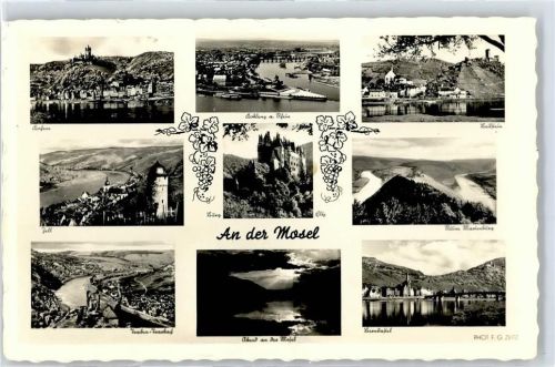 54470 W5550 Bernkastel - Mehrfachansicht An der Mosel AKU1