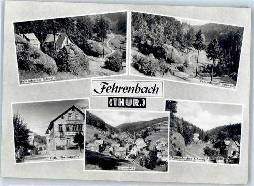 Fehrenbach Fehrenbacher Schweiz, Gaststätte Werraquelle