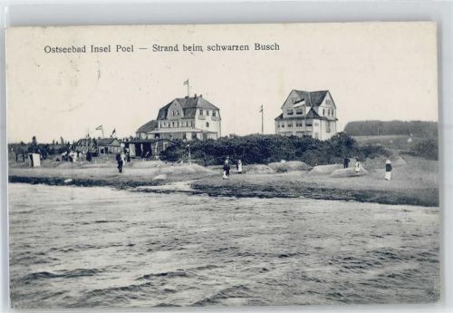 Kirchdorf ostseebad, Strand beim schwarzen Busch