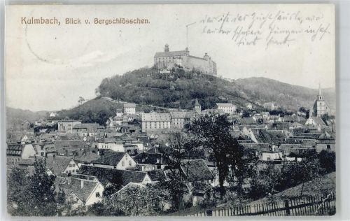 Kulmbach Blick vom Bergschlösschen