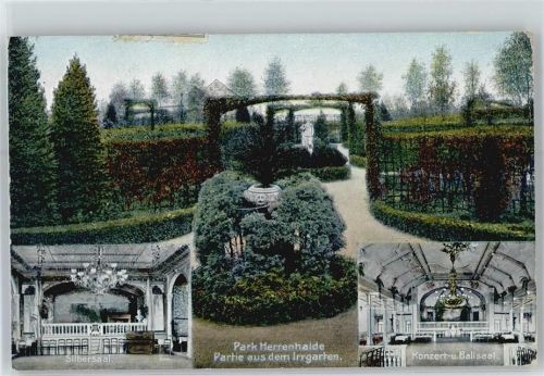 Herrenhaide Partie aus dem Irrgarten, Silbersaal, Konzert-Ball- und Park-Etablissement