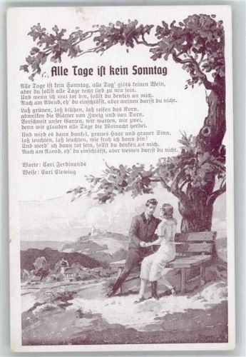 Alle Tage ist kein Sonntag