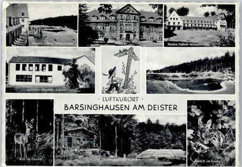 30890 W3013 Barsinghausen - Fußball Verbandsheim , Schule