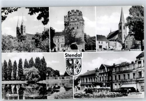 Stendal dom, Tangermünder Tor, Sperlingplatz, Am Stadtsee, Jakobikirche