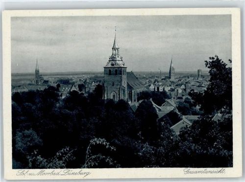 Lüneburg Blick zur Kirche