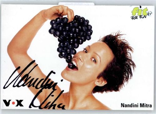 Originalunterschrift Mitra, Nandini Fit for Fun