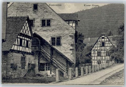 Hirsau 1924, Kloster, Klostermühle