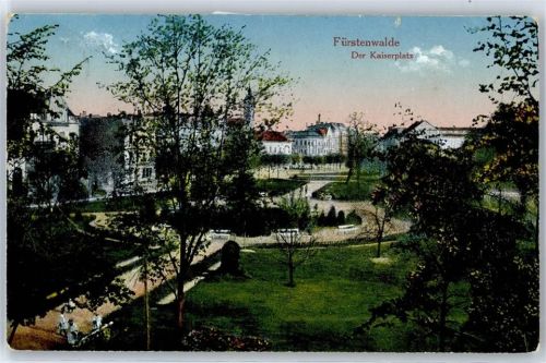 15517 O1240 Fürstenwalde , Spree - Der Kaiserplatz