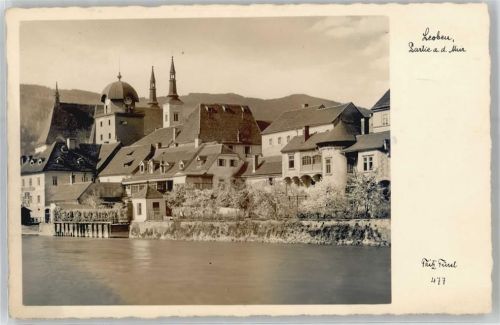 Leoben Partie an der Mur
