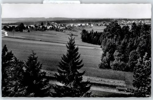 Simmersfeld Kirche, Ortsansicht, Höhenluftkurort, Schwarzwald