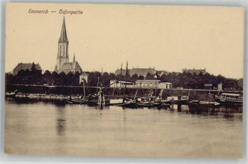 46446 W4240 Emmerich - Hafenpartie, Kirche