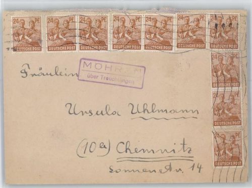 Möhren Landpoststempel