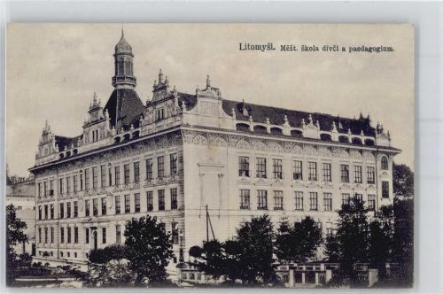 Litomysl Mest. skola divci a paedagogium