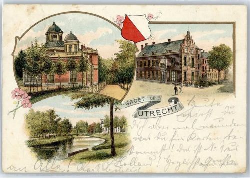 3500 Utrecht Gebrauchsspuren Teilansichten, Wappen